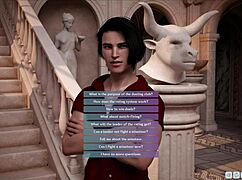 I, erm, can’t stop staring at this cute curvy outfit in Lust Academy 257