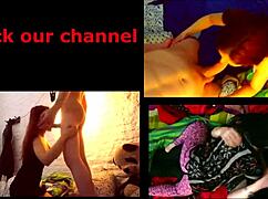 Sexy couple contrasts homemade fucking with moaning