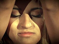 this hot blonde gets bound tight in the garage. she’s spanked hard as a naughty bdsm slave!