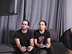 Latina babe Cindy Luna double penetrated by us for pure satisfaction