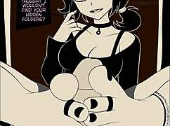 Ashley Graves Gives A Lovely Footjob In Anime Hentai Fetish Animation