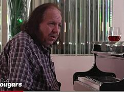 Defrancesca gallardo intensely wraps big pussy lips around toy