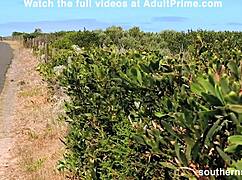 Hey, curious about five Aussie lesbian couples hitting climax together?