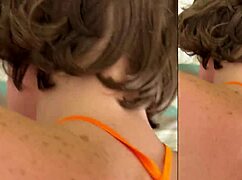 restaurant pickup turns into steamy hotel room creampie with sexy college babe!