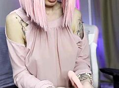 i tried new santa's gift on my pussy and got hot orgasm