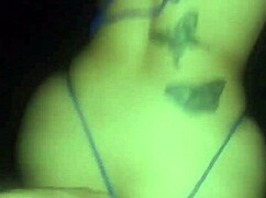 Glamorous latina in heels shows off ass with big black cock 😍