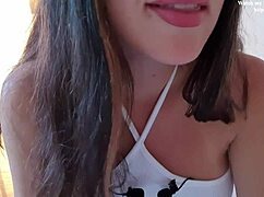 Caught sniffing my panties, huh?