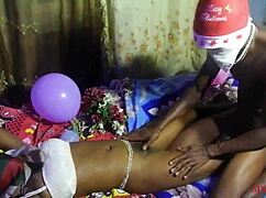 teen presents wet pussy as christmas gift to ex boyfriend