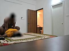 Indian Couples In Front Of Muslim Maid Jamila