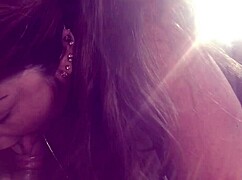 i lick that milf's dick with horny passion