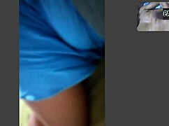 horny day first time video call showing hairy pussy to friend