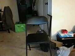 Slutty ex teen 18+ rides big black cock hard, university fling turns wild and messy.