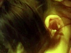 Big ass white girl sucks cock intensely