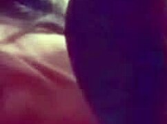 trying out my new double dildo toy