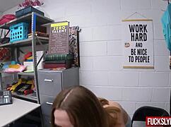 Bratty Suspect Alina West Stealing Some Items On Security Footage