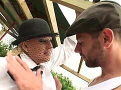 Shannon Kelly gets her asshole rammed outdoors