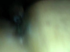 that ebony pussy was so creamy and wet on her big ass