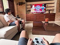 i fuck stepbrothers best friend before return