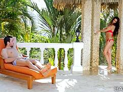 Alexa Tomas on a hot day with babes