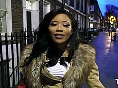 Kiki Minaj Enjoys Double Penetration With Two Hard Cocks