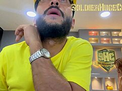 Friend Helps Organize Papers, Leads to Assfucking and Facial