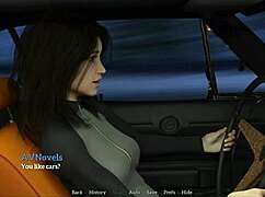 exploring new memories with brunette in game