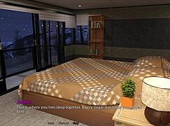 exploring new memories with brunette in game