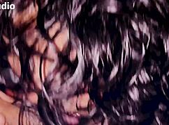 I give my stepsister Frida a sensual blowjob, cumming with lots of milk in her little mouth