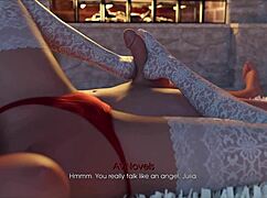 She Gives Footjob to Big Cock in Pleasure 67