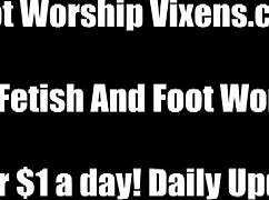 Worship My Feet or Get Evicted