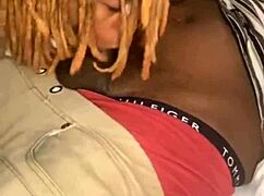 Spaghetti Rigatoni Blowjob With Homies Watching