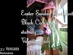 Valentina Jade Sucks Black Cock In Photoshoot
