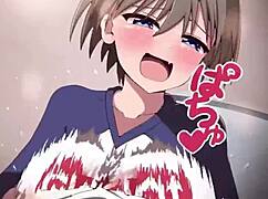 uzaki chan gets fast titfuck