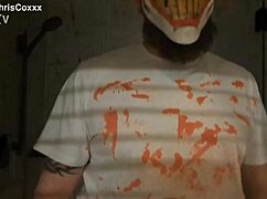 pissy the clown roleplays in shower with domination