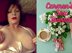 Gilf Carmen Angel gets missionary banged with Bijou creampie! 🔥