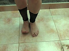 Sexy Feet Dancers Performing On Stage