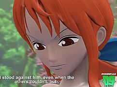 luffy and nami fuck in wano one piece hentai parody