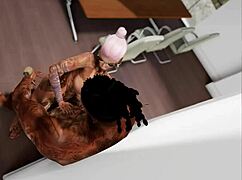 Oh wow, malibu booty getting fucked so hard!