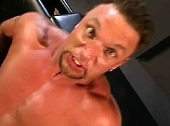 Adorable blonde endures double penetration and anal in threesome with craving men.