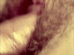 Does vintage hairy pussy crave interracial blowjob?