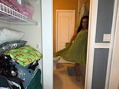 Aliyah Taylor feels intense pleasure riding monster cock