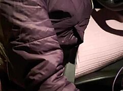 Stranger picked up on road flashes big ass and sucks me off