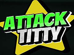 Huge Tits Dribbling During Intense Fucking