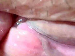 dude, check this amateur pink pussy after 106 days! 😲