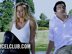 Jessa Rhodes in Extreme Outdoor Tit Play