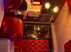 Fucking the skinny girlfriend with big tits I met at the party