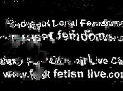 Pathetic 18+ foot boy submits to femdom feet fetish in POV.