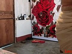 madam roughly fucks husband home