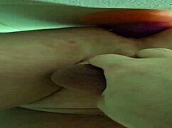 Wife casually forces hubby to bang her huge dildos