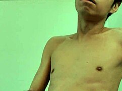 Young Man Engages in Intense Solo Wanking to Celebrate the New Year